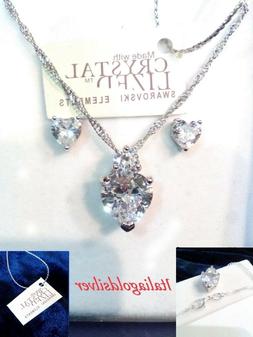 Argento 925 Swarovski Elements Originali
