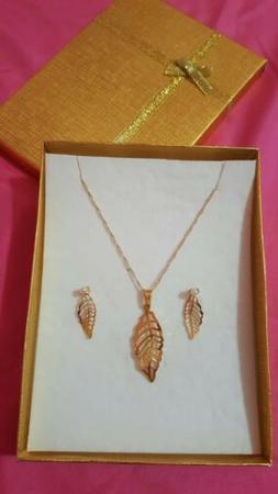 Foglia Placcata Oro 18kt