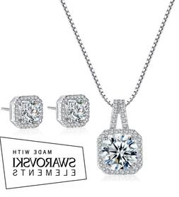 Donna Punto Luce 8 Mm Cristallo Zircone Coppia Love