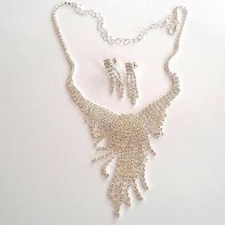 Colore Argento Zirconi Bianchi A Rete - 74 M