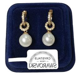 Da Donna Pl. Oro Giallo 18k Con Cristalli Swarovski Swpo69