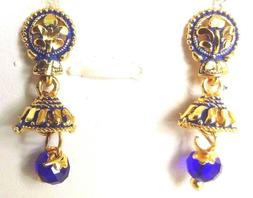 PICCOLI Dorato Ossidare Orecchino Jhumka Pierangelo Matrimon