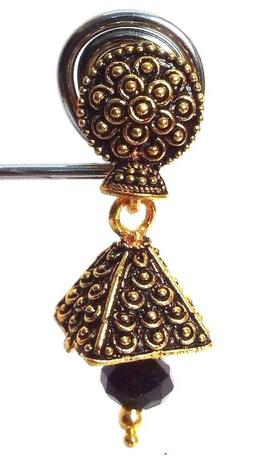 Piccoli Dorato Oxidize Orecchino Jhumka Pierangelo Nozze Etn