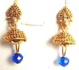 PICCOLI Golden Oxidize Orecchino Jhumka Pierangelo Matrimoni