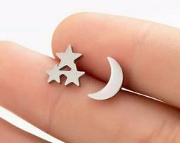 Lobo Stelle E Luna Acciaio Colore  Argento