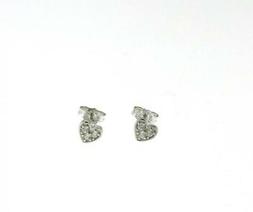 Lobo Vero Argento 925 Rodiato A Cuore Con Brillanti