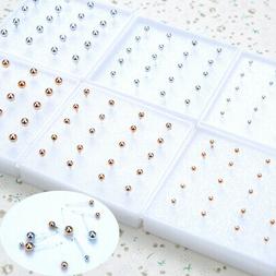 Piccolo Rotondo Facile Sfera Perla Gioielli Regalo Matrimoni