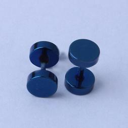 PIERCING ORECCHINO FINTO DILATATORE DONNA UOMO FAKE PLUG FAN