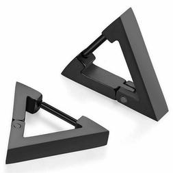 Punk Rock Acciaio Inox Triangolo da Uomo Donna Cerchio Stret