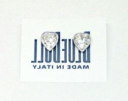 Cuore Donna Rodio Con Cristalli Swarovski Made In Italy