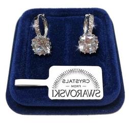 Donna Pl. Oro Bianco 18k Con Cristalli Swarovski Sw/g03