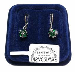 Pl.oro Verde 18k Con Cristalli Swarovski Donna S2