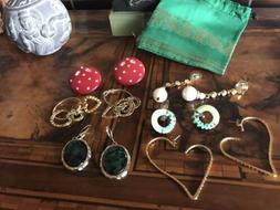 Rare! Vintage Lot Wonderful Earrings Lotto Splendidi Orecchi