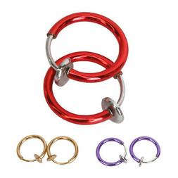 Risultati dell'orecchino 12mm primavera Ear clip senza buchi