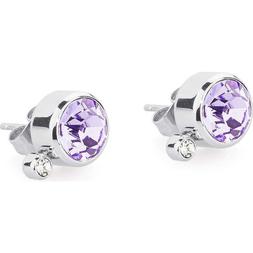 A Lobo&nbsp;donna Acciaio Con Cristalli Sst23