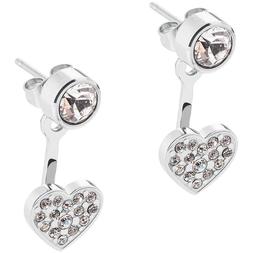 Donna Acciaio A Lobo Pendenti Cuore Ssp21 S'agapo