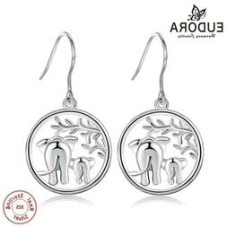 925 Argento Sterling Animale Natale Regalo