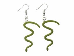 Miniblings Serpente Gomma 45mm Verde