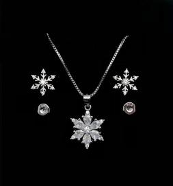 Fiocco Di Neve Argento Sterling 925 Zirconi It