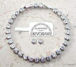 Pl. Oro 18k Bianco Uomo Donna,braccialetto Sw10