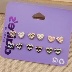 A Forma Di Cuoricini A 6 Colori Con Glitter -estate!!