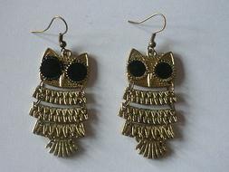 Grandi Gufo Moda Etnica Portafortuna + Cd Collezione Vintage