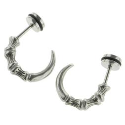 Punk Per Uomo Con Accessorio Per Orecchini Con Piercing