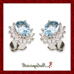 Acquamarina Gioielli Donna Argento 925 Rodiato Oro Bianco