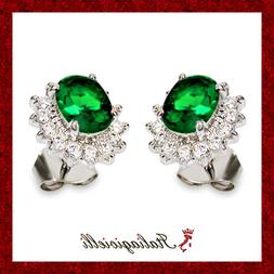 Smeraldo Gioielli Donna In Argento 925 Rodiato Oro Bianco