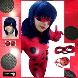 Simil Ladybug Vestito Cosplay Donna Bimba Stampa 3D Costume 