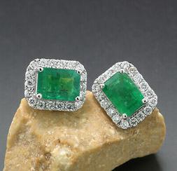 2,24 Carati 750er Oro Bianco Valore Nuovo