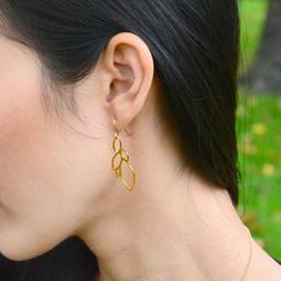 Sottile Gioielli 22 Carati Vero Solido Oro Giallo Fiore di L