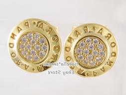 Splendere con Griffe Autentico PANDORA Placcato Oro Giallo B