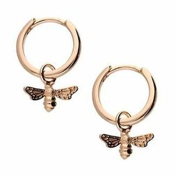 Argento Rosa Placcata Oro Ape Su Stretto Cerchio