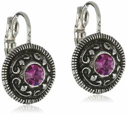 Stile Europeo Designer 1928 Originale Fucsia Cristallo Leve 