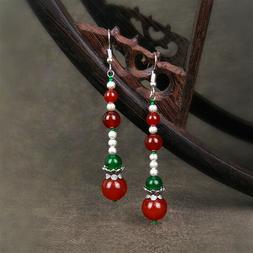 Lungo Pendenti Agata Gemma Stile Etnico Donna Regali