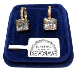 Pl.oro Giallo 18k Cristalli Swarovski Donna