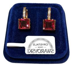 Rosso Pl.oro 18k Cristalli Swarovski Donna