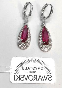 Pl.oro Rosa 18k Con Cristalli Swarovski Donna