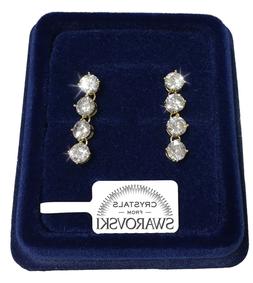 Donna Pl. Oro Giallo 18k Con Cristalli Swarovski Sw8/0