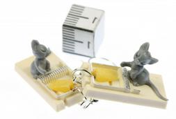 Topo Miniblings Orecchini Pendenti Topolino Trappola Plastic