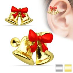 Natale Campane Campana Oro Argento Donna