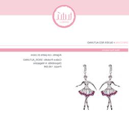 Le Ballerine In Argento 925 E Pietre Colorate